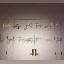 Come waste your time with me