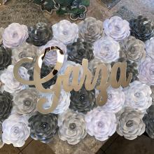 Garza in silver mirror